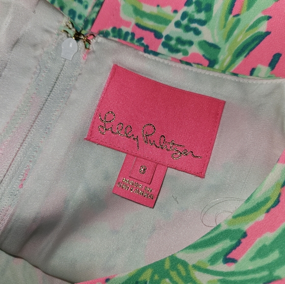 Lilly Pultizer Romper Shorts Dress 8 NWOT - Picture 3 of 13